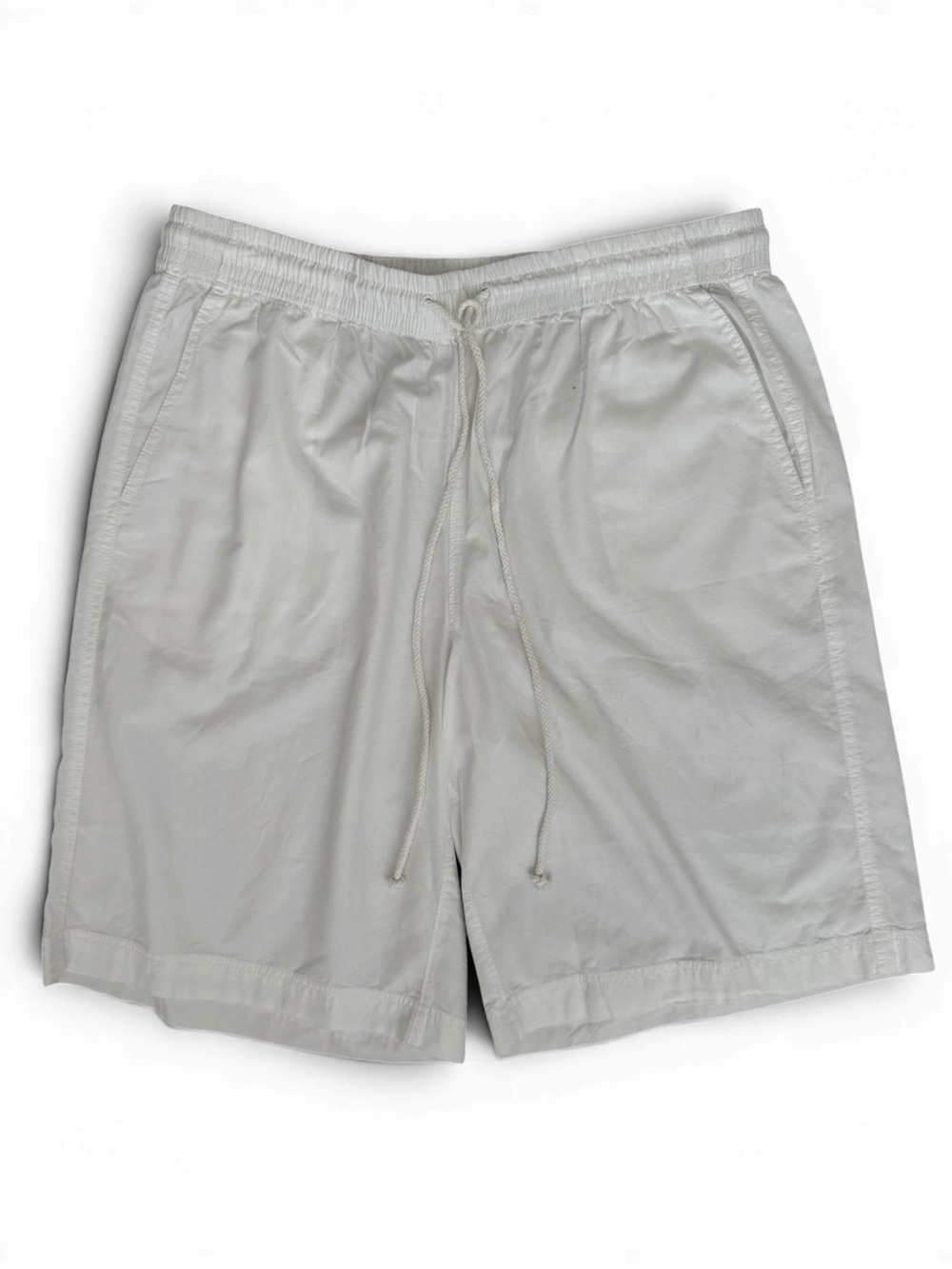 Free People Saylor Poplin Pull-On Shorts White Size Large NWOT - Picture 2 of 6